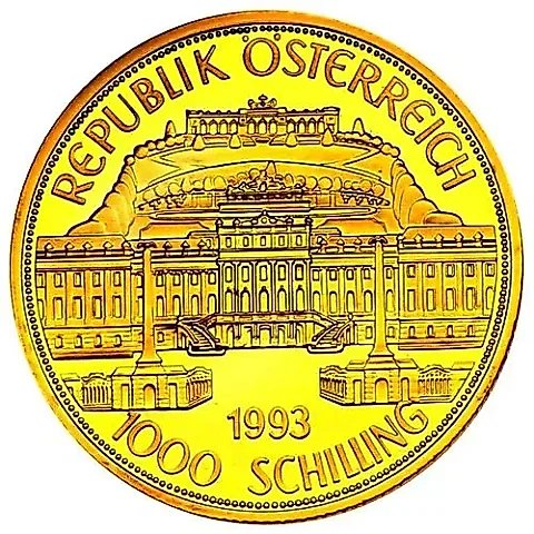 1000 Schillings 1993, Maria Theresa [Austria] — 1