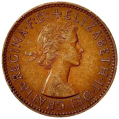 ½ Penny 1954-1970 [Great Britain] — 1