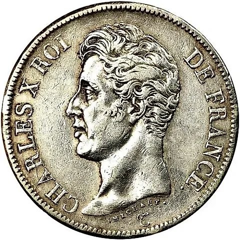 5 Francs 1824-1826 [France] — 1