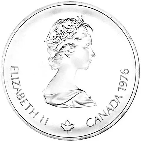10 Dollars 1976, XXI Summer Olympic Games, Montreal 1976 - Field Hockey [Canada] — 1