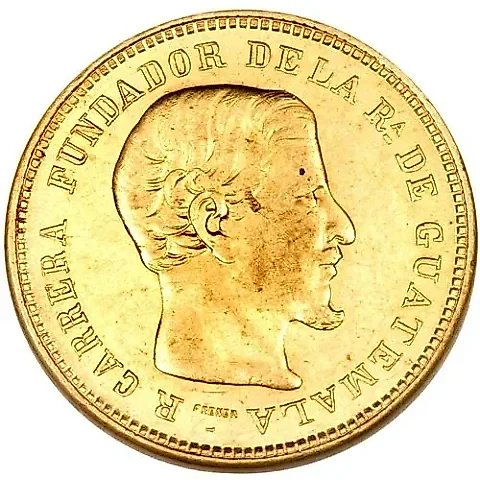 10 Pesos 1869 [Guatemala] — 1