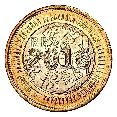 1 доллар 2016-2017 [Зимбабве] — 1