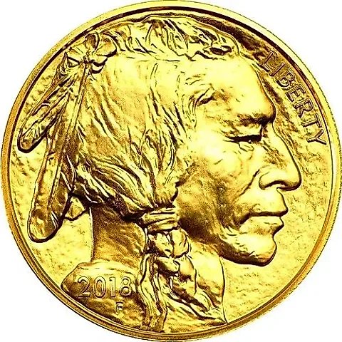 50 долларов 2018, Американский буффало (бизон) (American Buffalo) [США] — 1