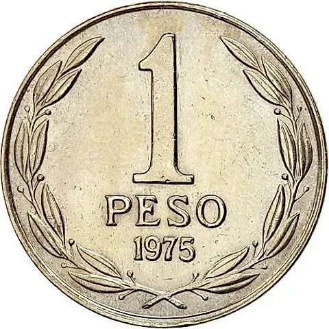 1 Peso 1975 [Chile] — 1