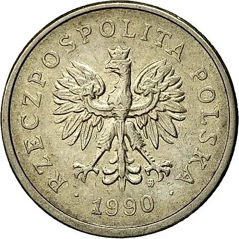 1 Zloty 1990, New Type [Poland] — 1