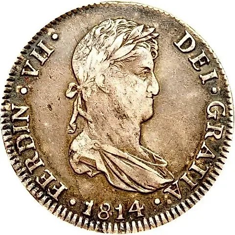 4 Reales 1811-1821 [Peru] — 1