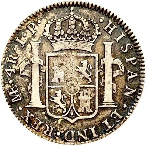 4 Reales 1811-1821 [Peru] — 2