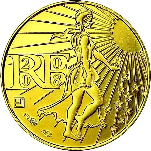 100 Euro 2008-2010, Sower [France] — 1