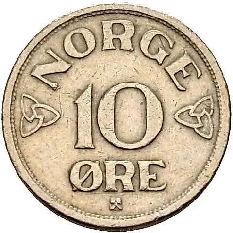 10 эре 1956 [Норвегия] — 1