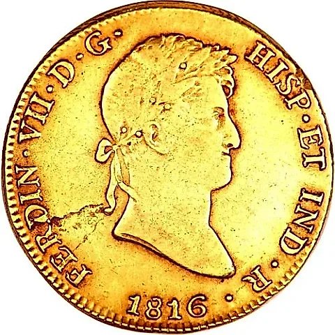 8 эскудо 1814-1824 [Перу] — 1