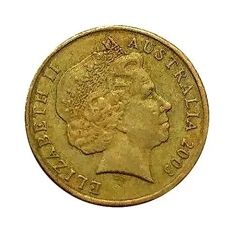 1 Dollar 2003, Volunteers [Australia] — 1