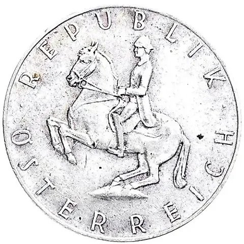 5 Schillings 1963 [Austria] — 1