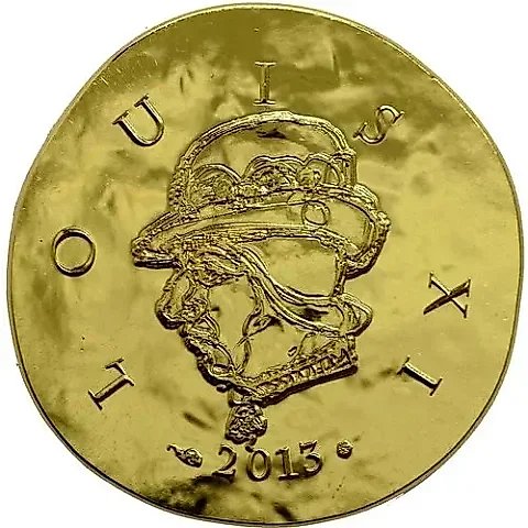 50 Euro 2013, Louis XI [France] Proof — 1