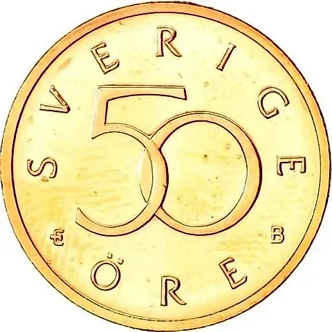 50 Ore 2000, B, Regular Strike Sweden [Sweden] — 1