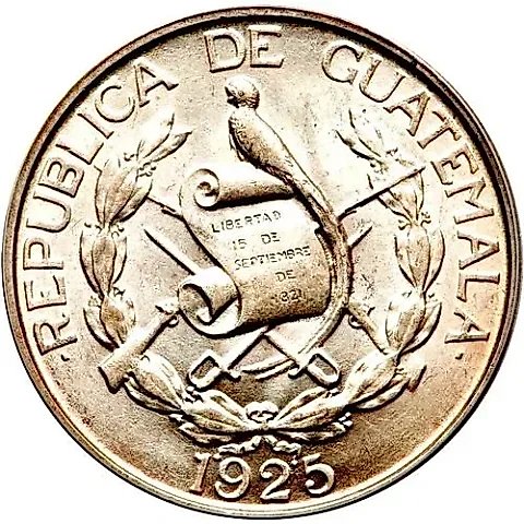 1/4 Quetzal 1925 [Guatemala] — 1