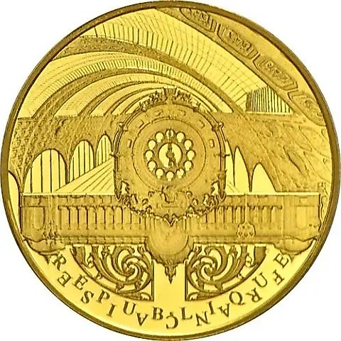 5 евро 2016, берега Сены [Франция] Proof — 2