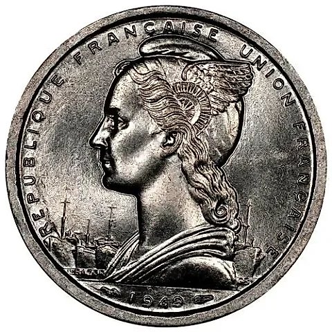 2 Francs 1949 [Djibouti / French Somaliland] — 1