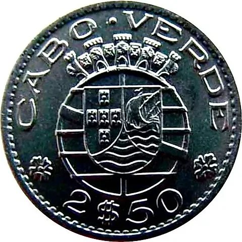 2.5 эскудо 1953-1967 [Кабо-Верде] — 1