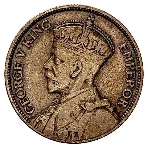 2 шиллинга 1935 [Новая Зеландия] — 1