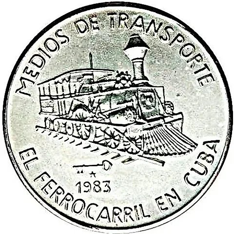 5 Pesos 1983, Transport of Cuba - Railroad [Cuba] — 2