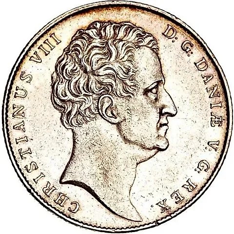 1 Species Daler 1840-1847 [Denmark] — 1
