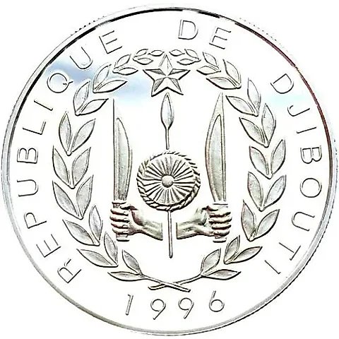 100 Francs 1996, Carrack [Djibouti] — 1