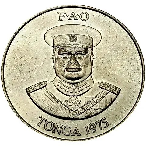 1 Pa'anga 1975, FAO [Tonga] — 1