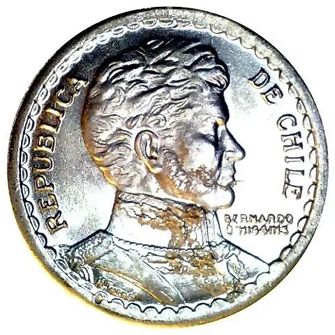 1 Peso 1956 [Chile] — 1