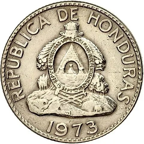 50 сентаво 1973 [Гондурас] — 1