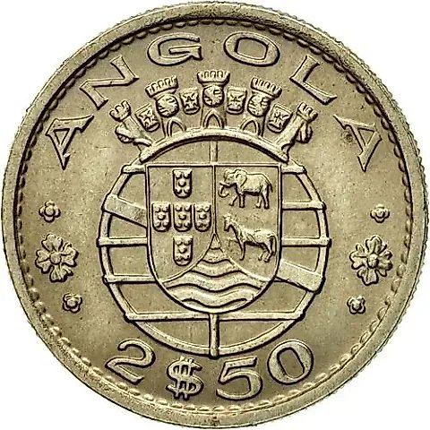 2.5 Escudos 1969 [Angola] — 1