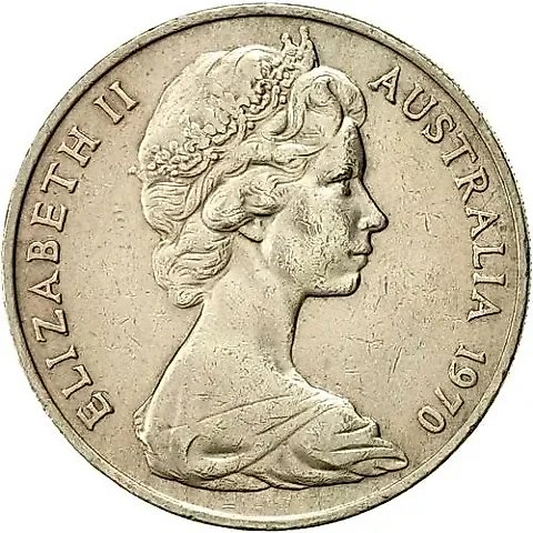 20 центов 1970 [Австралия] — 1