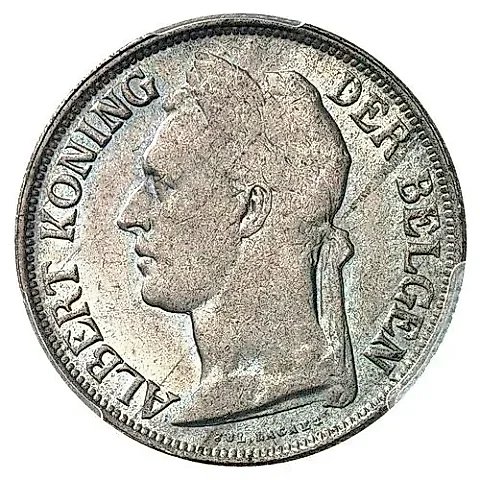 1 Franc 1925, BELGEN [Democratic Republic of the Congo / Belgian Congo] — 1