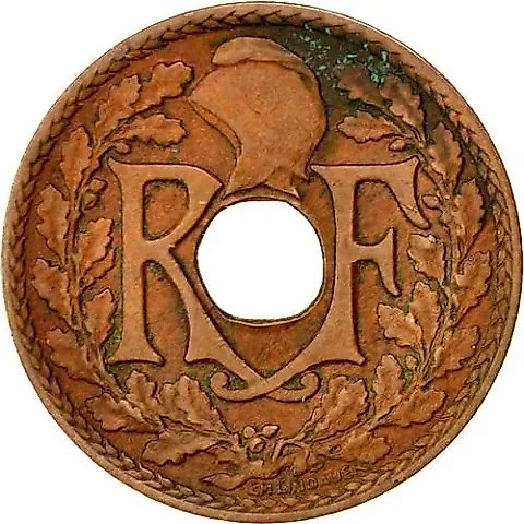 ½ сантима 1935-1940 [Французский Индокитай] — 1