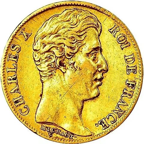 20 франков 1825-1830 [Франция] — 1