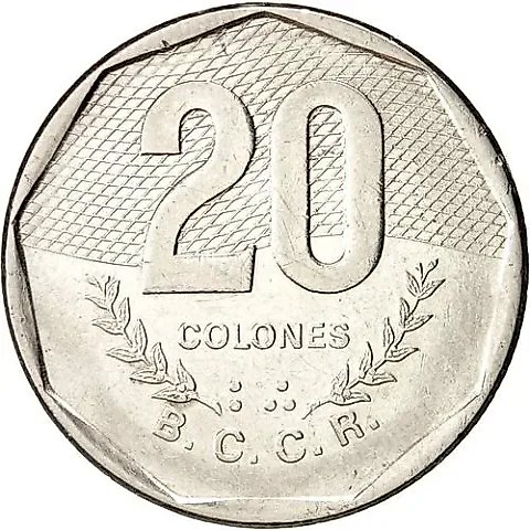 20 Colones 1985 [Costa Rica] — 1