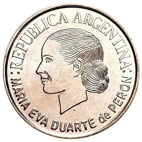5 песо 2002, 50 лет со дня смерти Эвы Перон [Аргентина] — 1