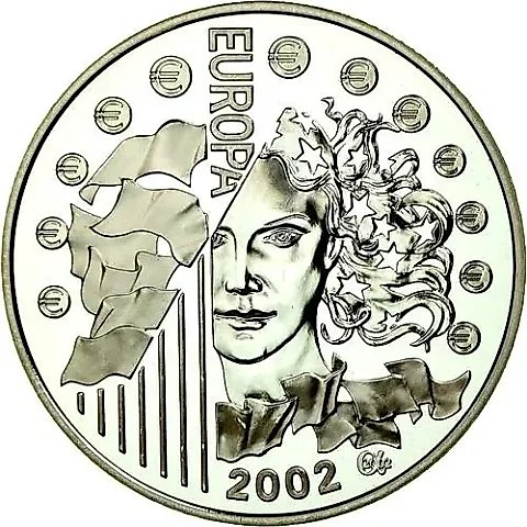 1½ евро 2002, Введение евро [Франция] — 1