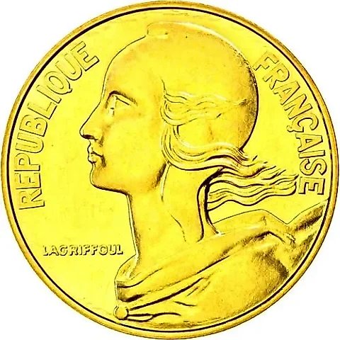 20 Centimes 1983 [France] — 1