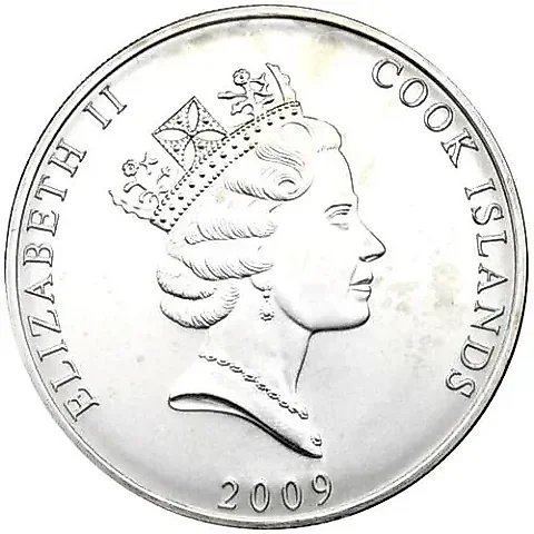1 Dollar 2009-2010, HMS Bounty [Cook Islands] — 1