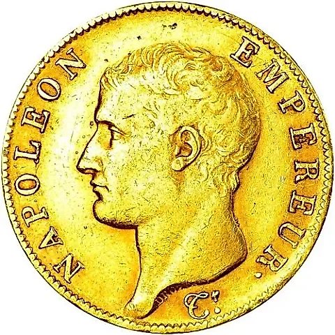 40 Francs 1804-1805 [France] — 1