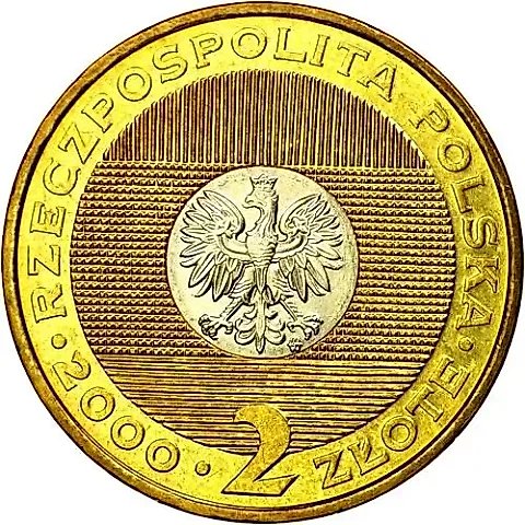 2 Zlotych 2000, Millennium [Poland] — 1