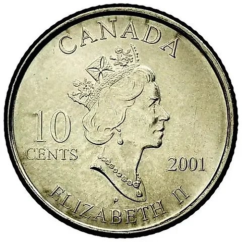 10 Cents 2001, International Year of Volunteers [Canada] — 1