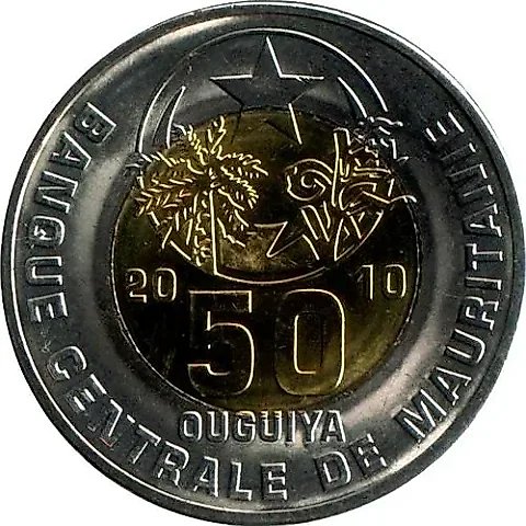 50 Ouguiya 2010 [Mauritania] — 1