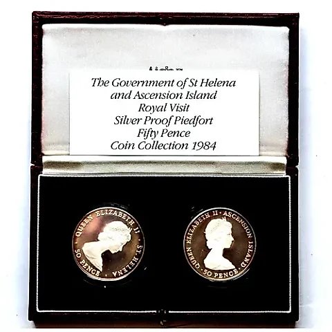 Набор Монет "Острова Св.Елены и Вознесения" 1984 — 1