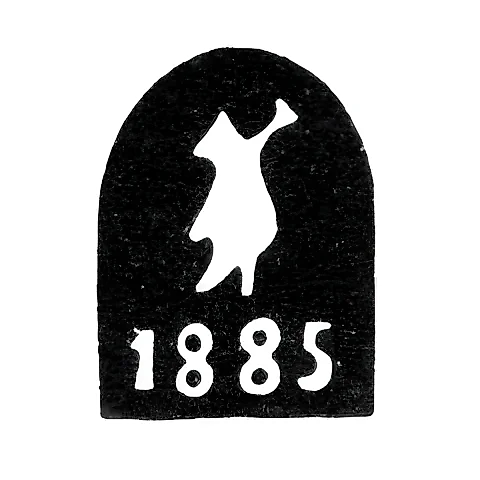 Городское клеймо Ярославля 1885 г. "Медведь"