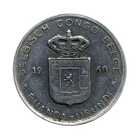 1 Franc 1960 [Rwanda / Rwanda-Urundi] — 1