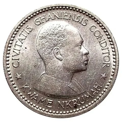 1 шиллинг 1958 [Гана] — 1