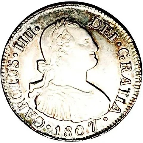 2 реала 1792-1808 [Мексика] — 1