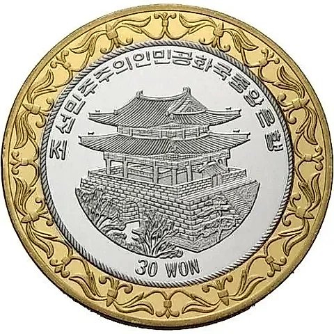 30 вон 2008, Олимпиада в Пекине, гимнастика [КНДР] — 2