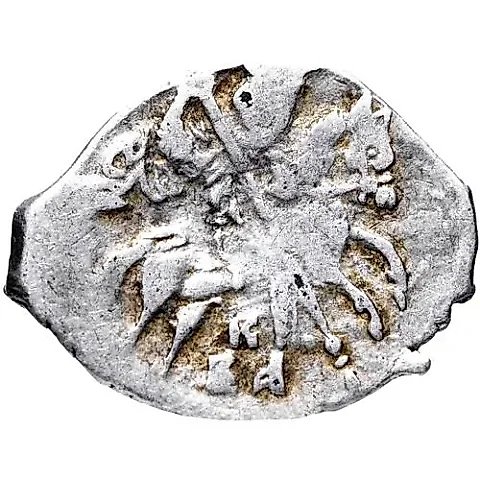 копейка Ивана IV Васильевича Грозного 1547-1584, к/ВА [Новгород] — 1